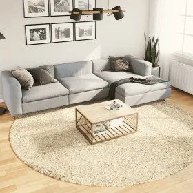 Modern long-haired furry rug PAMPLONA in gold Ø 280 cm by , Rugs - Ref: Foro24-375359, Price: 131,64 €, Discount: %