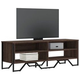 TV-Möbel aus braunem Eichenfurnierholz, 122x34x41 cm. von , TV-Möbel - Ref: Foro24-848573, Preis: 60,02 €, Rabatt: %