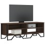 Mueble de TV madera de ingeniería marrón roble 122x34x41 cm de , Muebles TV - Ref: Foro24-848573, Precio: 60,02 €, Descuento: %
