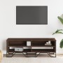 TV-Möbel aus braunem Eichenfurnierholz, 122x34x41 cm. von , TV-Möbel - Ref: Foro24-848573, Preis: 60,02 €, Rabatt: %