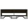 Engineered wood TV stand in brown oak, 122x34x41 cm by , TV Furniture - Ref: Foro24-848573, Price: 59,25 €, Discount: %