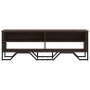 Mueble de TV madera de ingeniería marrón roble 122x34x41 cm de , Muebles TV - Ref: Foro24-848573, Precio: 60,02 €, Descuento: %