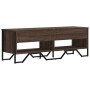 TV-Möbel aus braunem Eichenfurnierholz, 122x34x41 cm. von , TV-Möbel - Ref: Foro24-848573, Preis: 60,02 €, Rabatt: %