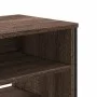 Engineered wood TV stand in brown oak, 122x34x41 cm by , TV Furniture - Ref: Foro24-848573, Price: 59,25 €, Discount: %