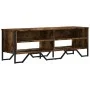 Mueble de TV madera de ingeniería roble ahumado 122x34x41 cm de , Muebles TV - Ref: Foro24-848571, Precio: 59,57 €, Descuento: %