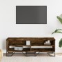 TV-Möbel aus geräucherter Eichen-Ingenieurholz 122x34x41 cm von , TV-Möbel - Ref: Foro24-848571, Preis: 60,33 €, Rabatt: %