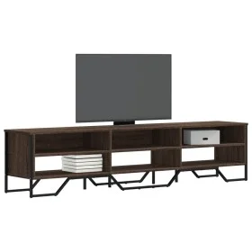 TV-Möbel aus braunem Eichenfurnierholz, 180x34x41 cm. von , TV-Möbel - Ref: Foro24-848578, Preis: 78,29 €, Rabatt: %