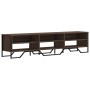 TV stand made of engineered wood in brown oak, 180x34x41 cm by , TV Furniture - Ref: Foro24-848578, Price: 79,91 €, Discount: %