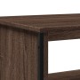 Mitteltisch aus braunem Eichenfurnierholz 75x51x40 cm von , Couchtisch - Ref: Foro24-848488, Preis: 51,39 €, Rabatt: %