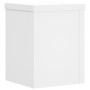 Plant stands 2 units engineered wood white 10x10x18 cm by , Pot stands - Ref: Foro24-852888, Price: 27,90 €, Discount: %