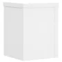 Soportes de plantas 2 uds madera ingeniería blanco 10x10x18 cm de , Soportes para macetas - Ref: Foro24-852888, Precio: 25,81...