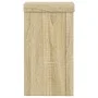 Pflanzenständer 2 Stück Eichenholz Sonoma 10x10x18 cm von , Topfständer - Ref: Foro24-852881, Preis: 17,39 €, Rabatt: %