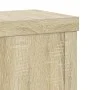Pflanzenständer 2 Stück Eichenholz Sonoma 10x10x18 cm von , Topfständer - Ref: Foro24-852881, Preis: 17,39 €, Rabatt: %
