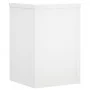 Pflanzenständer 2 Stück aus weißem Ingenieurholz 25x25x35 cm von , Topfständer - Ref: Foro24-852906, Preis: 39,98 €, Rabatt: %