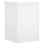 Pflanzenständer 2 Stück aus weißem Ingenieurholz 25x25x35 cm von , Topfständer - Ref: Foro24-852906, Preis: 39,98 €, Rabatt: %