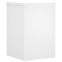 Pflanzenständer 2 Stück aus weißem Ingenieurholz 25x25x35 cm von , Topfständer - Ref: Foro24-852906, Preis: 34,79 €, Rabatt: %