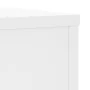 Pflanzenständer 2 Stück aus weißem Ingenieurholz 25x25x35 cm von , Topfständer - Ref: Foro24-852906, Preis: 39,98 €, Rabatt: %