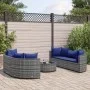 7-piece garden sofa set with gray synthetic rattan cushions by , Garden sets - Ref: Foro24-3308439, Price: 452,44 €, Discount: %