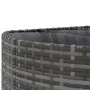 7-piece garden sofa set with gray synthetic rattan cushions by , Garden sets - Ref: Foro24-3308439, Price: 452,44 €, Discount: %