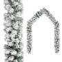 Weihnachtskranz mit grünem flockigem Schnee 20 m PVC von vidaXL, Festliche Dekorationen - Ref: Foro24-320969, Preis: 85,10 €,...