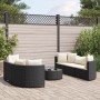 7-piece garden sofa set with black synthetic rattan cushions by , Garden sets - Ref: Foro24-3308432, Price: 490,36 €, Discoun...