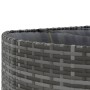 Garden sofa set with 9-piece synthetic rattan gray cushions by , Garden sets - Ref: Foro24-3308426, Price: 576,03 €, Discount: %