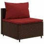 Garden sofa set 10 pieces and brown synthetic rattan cushions by , Garden sets - Ref: Foro24-3308413, Price: 635,67 €, Discou...