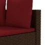 Garden sofa set 10 pieces and brown synthetic rattan cushions by , Garden sets - Ref: Foro24-3308413, Price: 635,67 €, Discou...