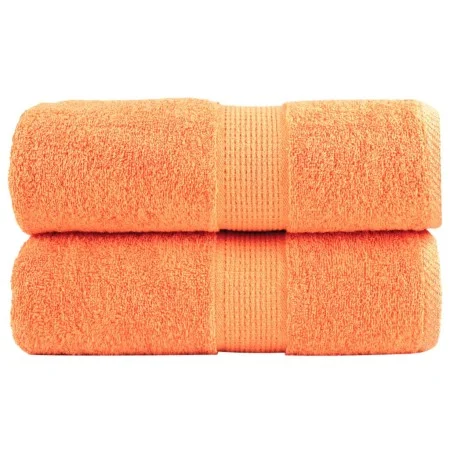 Toallas 2 unidades 100% algodón naranja 30x30 cm 600 gsm de , Toallas - Ref: Foro24-137371, Precio: 11,07 €, Descuento: %