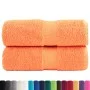 Toallas 2 unidades 100% algodón naranja 30x30 cm 600 gsm de , Toallas - Ref: Foro24-137371, Precio: 11,07 €, Descuento: %