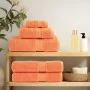 Toallas 2 unidades 100% algodón naranja 30x30 cm 600 gsm de , Toallas - Ref: Foro24-137371, Precio: 11,07 €, Descuento: %