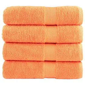 4er-Pack Badetücher aus 100% Baumwolle in Grün, 100x150 cm, 600 g/m². von , Handtücher - Ref: Foro24-137384, Preis: 79,07 €, ...