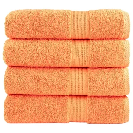 4er-Pack Badetücher aus 100% Baumwolle in Grün, 100x150 cm, 600 g/m². von , Handtücher - Ref: Foro24-137384, Preis: 82,15 €, ...