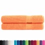 Saunatücher 2 Stück 100% Baumwolle orange 80x100 cm 600 gsm von , Handtücher - Ref: Foro24-137386, Preis: 46,73 €, Rabatt: %