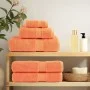Sauna towels 2 units 100% cotton orange 80x100 cm 600 gsm by , Towels - Ref: Foro24-137386, Price: 45,83 €, Discount: %