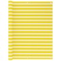Gelb-weiße HDPE-Balkonmarkise 120x500 cm von vidaXL, Sonnenschirme - Ref: Foro24-310882, Preis: 19,55 €, Rabatt: %