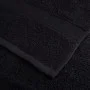 Sauna towels 4 units 100% cotton black 80x200 cm 600 gsm by , Towels - Ref: Foro24-137435, Price: 79,05 €, Discount: %