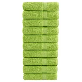 Badehandtücher 10 Stück 100% Baumwolle grün 100x150 cm 600 gsm von , Handtücher - Ref: Foro24-137505, Preis: 160,70 €, Rabatt: %