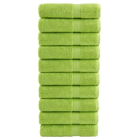 Badehandtücher 10 Stück 100% Baumwolle grün 100x150 cm 600 gsm von , Handtücher - Ref: Foro24-137505, Preis: 160,70 €, Rabatt: %