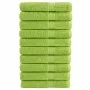 Premium-Handtücher, 10 Stück, 100% Baumwolle, Apfelgrün, 100x200 cm, 600 g/m². von , Handtücher - Ref: Foro24-137511, Preis: ...