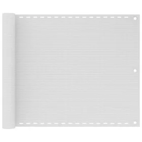 White HDPE balcony awning 75x300 cm by vidaXL, Umbrellas - Ref: Foro24-310860, Price: 14,02 €, Discount: %