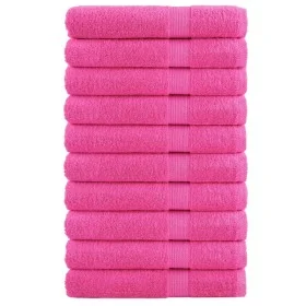 Saunatücher 10 Stück 100% Baumwolle rosa 80x100 cm 600 g/m² von , Handtücher - Ref: Foro24-137532, Preis: 178,97 €, Rabatt: %
