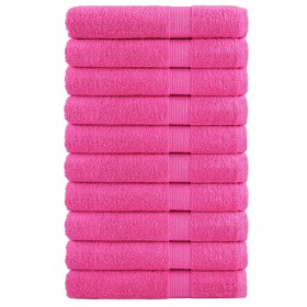 Saunatücher 10 Stück 100% Baumwolle rosa 80x100 cm 600 g/m² von , Handtücher - Ref: Foro24-137532, Preis: 182,15 €, Rabatt: %