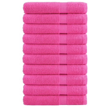 Saunatücher 10 Stück 100% Baumwolle rosa 80x100 cm 600 g/m² von , Handtücher - Ref: Foro24-137532, Preis: 182,15 €, Rabatt: %