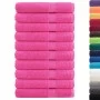 Toallas de sauna 10 uds 100% algodón rosa 80x100 cm 600 gsm de , Toallas - Ref: Foro24-137532, Precio: 178,92 €, Descuento: %