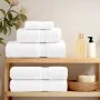 Juego de toallas 6 piezas 100% algodón blanco 600 gsm de , Toallas - Ref: Foro24-137553, Precio: 63,43 €, Descuento: %