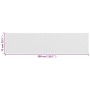 Weiße HDPE-Balkonmarkise 75x300 cm von vidaXL, Sonnenschirme - Ref: Foro24-310860, Preis: 14,24 €, Rabatt: %
