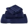 Juego de toallas 6 piezas 100% algodón azul marino 600 gsm de , Toallas - Ref: Foro24-137558, Precio: 55,65 €, Descuento: %