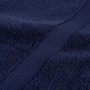 Juego de toallas 6 piezas 100% algodón azul marino 600 gsm de , Toallas - Ref: Foro24-137558, Precio: 58,98 €, Descuento: %