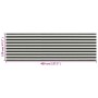 HDPE-Balkonmarkise 120x400 cm Anthrazitgrau und Weiß von vidaXL, Sonnenschirme - Ref: Foro24-310857, Preis: 13,16 €, Rabatt: %